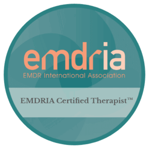 EMDRIA Certified Thearpist badge 300x300 Compassionate Trauma Therapy In Erie CO